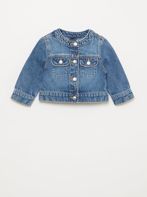 Denim jas met ronde kraag - Kiabi