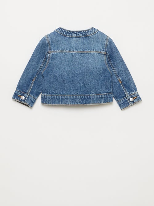 Denim jas met ronde kraag - Kiabi