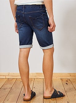 Denim joggbermuda - Kiabi