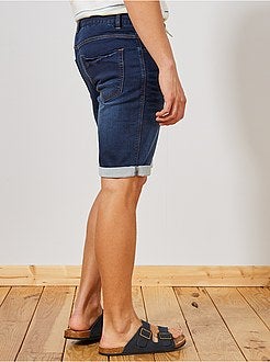 Denim joggbermuda - Kiabi