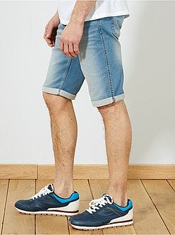 Denim joggbermuda - Kiabi