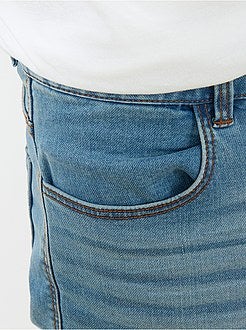 Denim joggbermuda - Kiabi