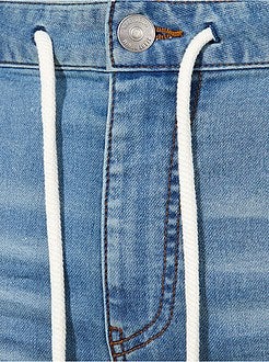 Denim joggbermuda - Kiabi