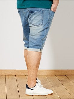 Denim joggbermuda - Kiabi