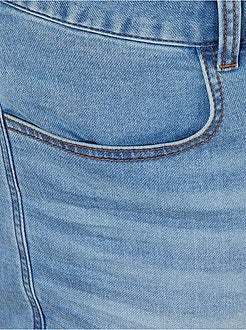 Denim joggbermuda - Kiabi