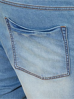 Denim joggbermuda - Kiabi