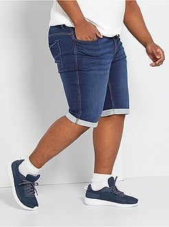 Denim joggbermuda - Kiabi