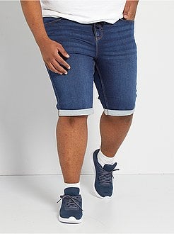 Denim joggbermuda - Kiabi