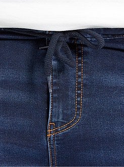 Denim joggbermuda - Kiabi