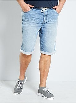 Denim joggbermuda - Kiabi