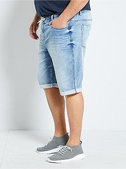 Denim joggbermuda - Kiabi