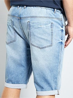 Denim joggbermuda - Kiabi