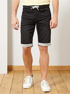 Denim joggbermuda - Kiabi