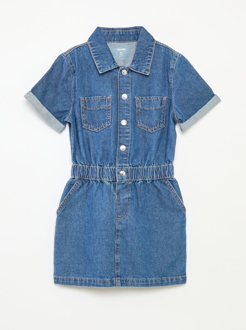 Denim jurk Blauw - Kiabi