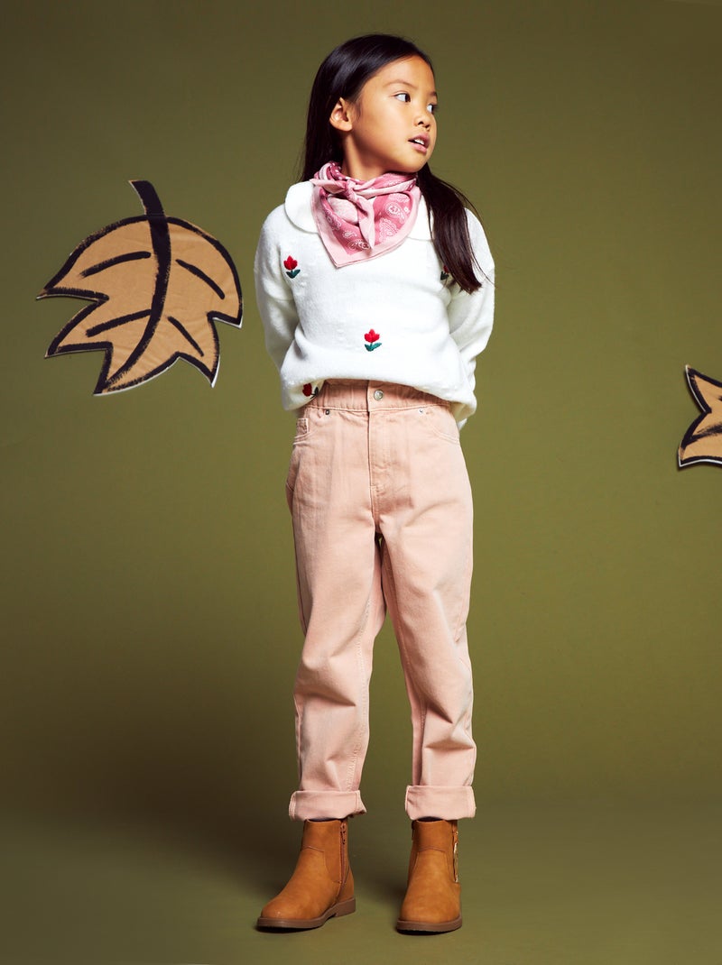 Denim mom-fit broek ROSE - Kiabi