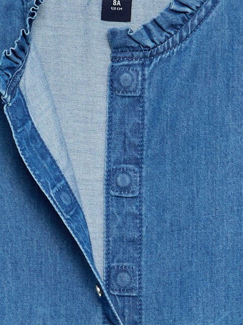 Denim overhemd - gemakkelijk aan te trekken collectie - Kiabi Denim overhemd - gemakkelijk aan te trekken collectie - Kiabi