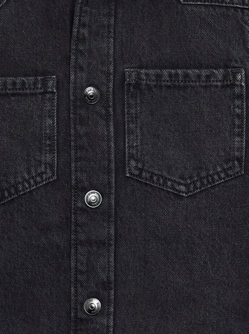 Denim overhemd met capuchon - Kiabi Denim overhemd met capuchon - Kiabi