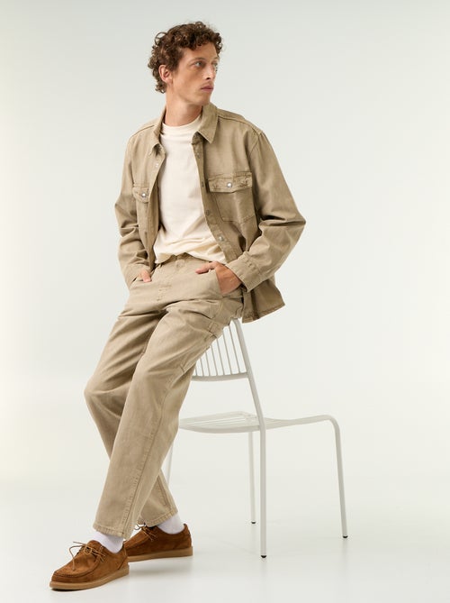 Denim overshirt - Kiabi