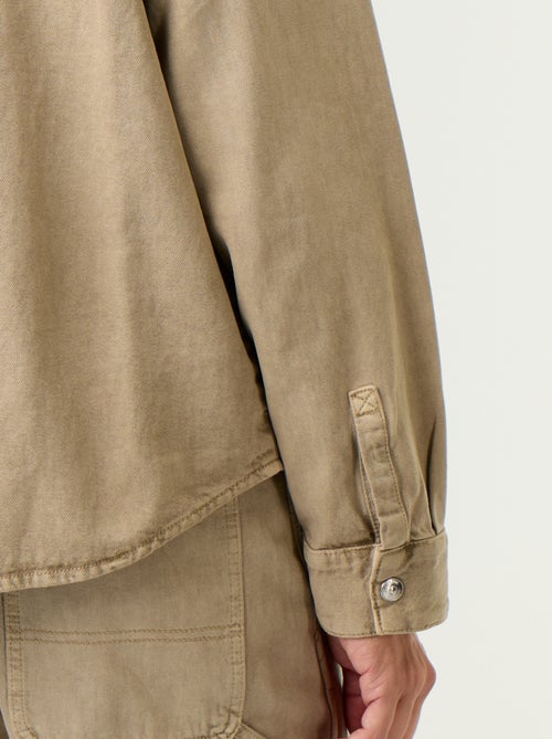 Denim overshirt - Kiabi