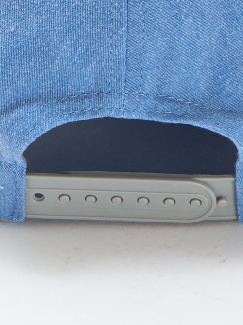 Denim pet met opschrift - Kiabi