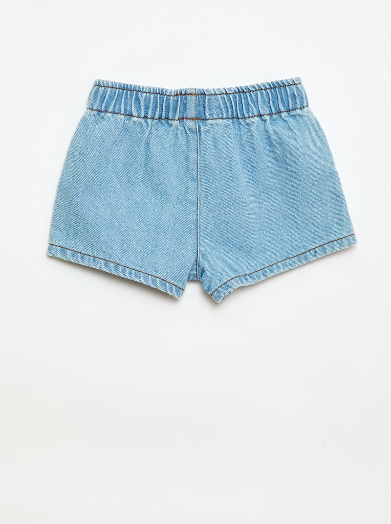 Denim short Blauw - Kiabi