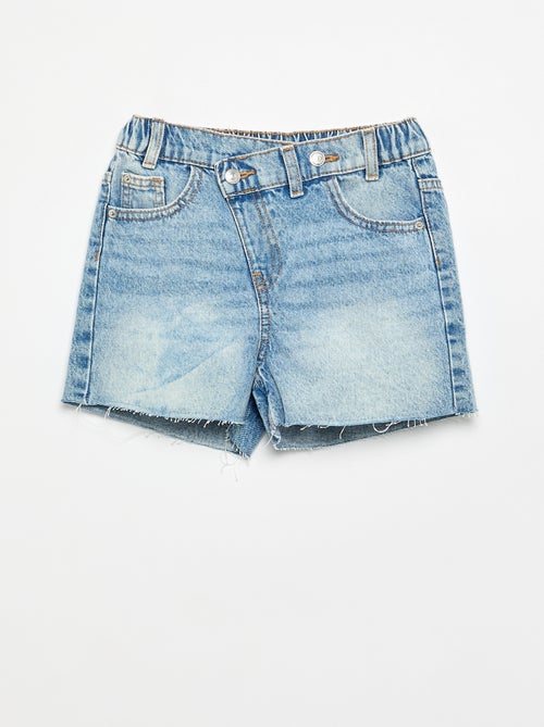 Denim short om aan te trekken - Kiabi