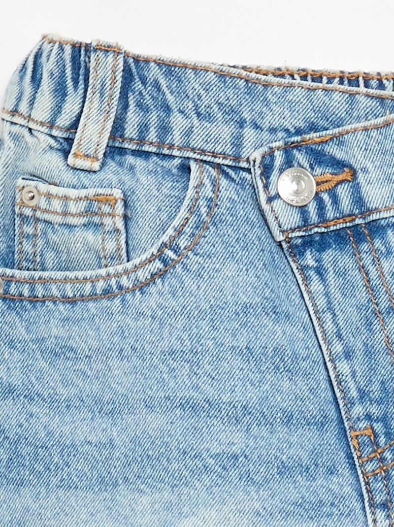 Denim short om aan te trekken Blauw - Kiabi