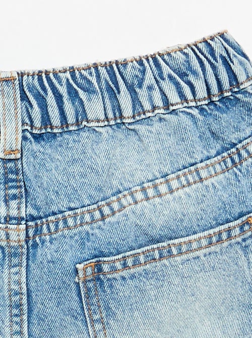 Denim short om aan te trekken - Kiabi