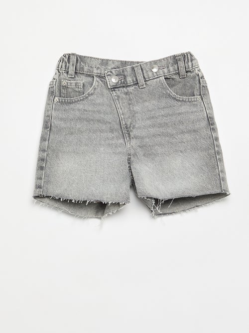 Denim short om aan te trekken - Kiabi