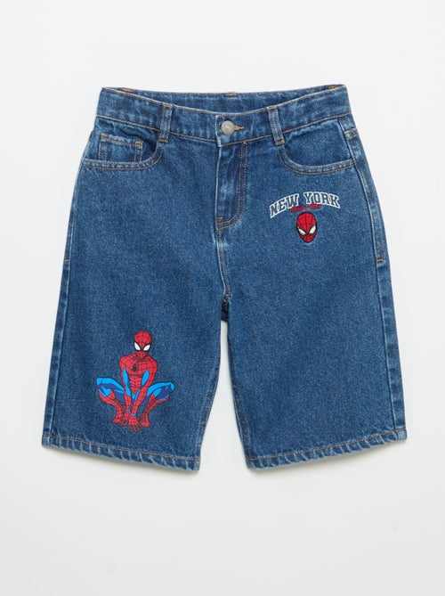 Denim short 'Spider-man' - Kiabi