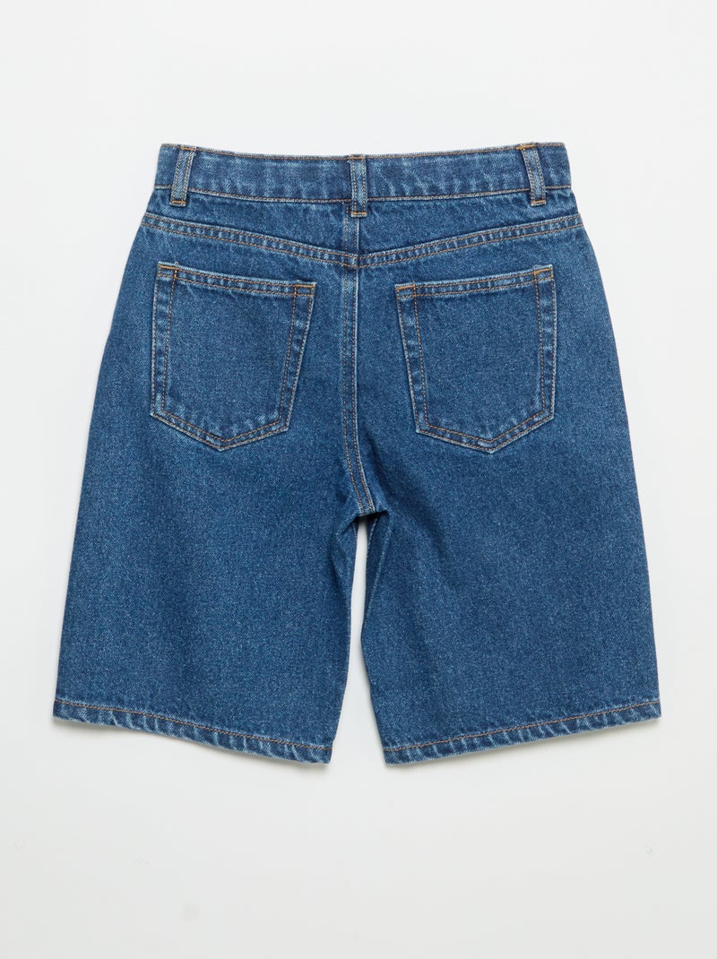 Denim short 'Spider-man' Blauw - Kiabi