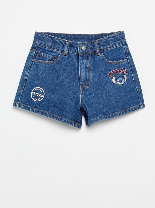 Denim short 'Stitch' - Kiabi