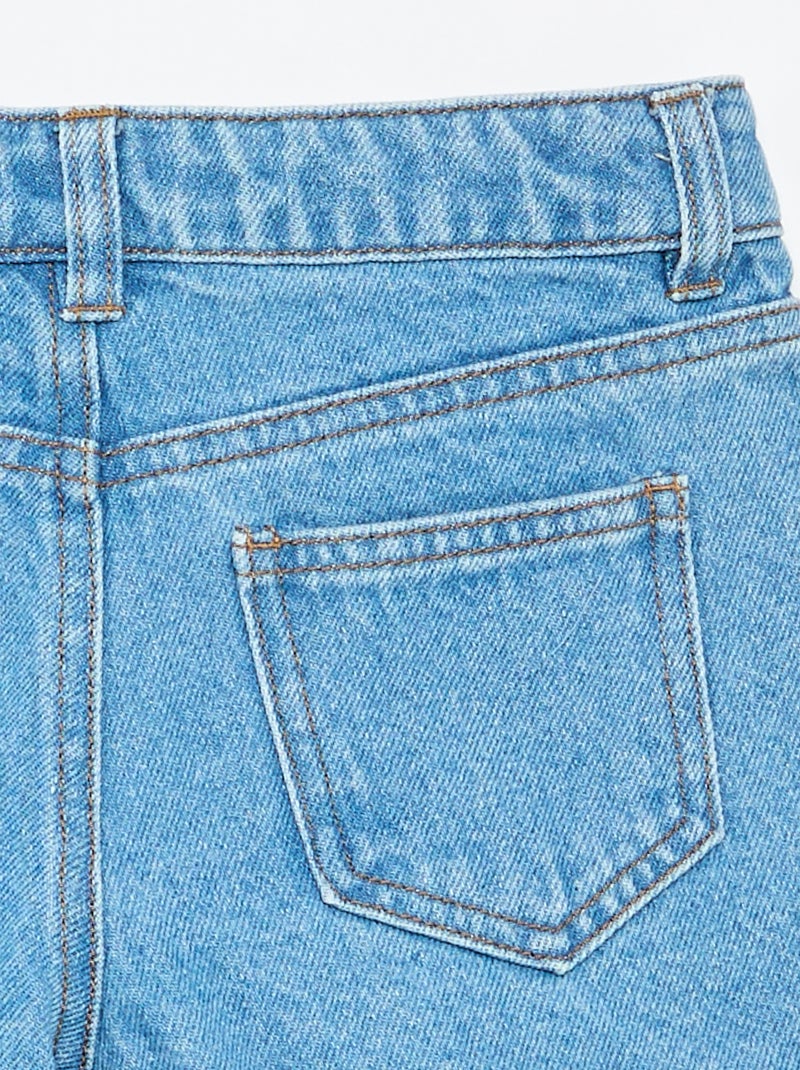 Denim short 'Stitch' 'Disney' Blauw - Kiabi