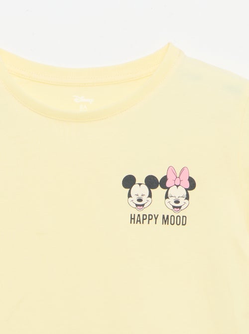 Denim tuinbroek met ruches - Kiabi