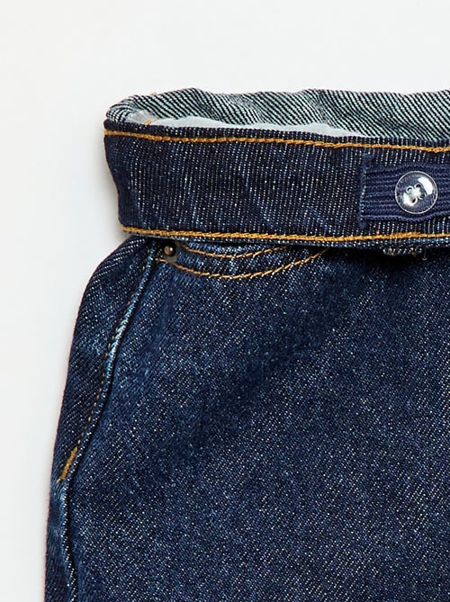 Denimshort met hoge taille - Kiabi