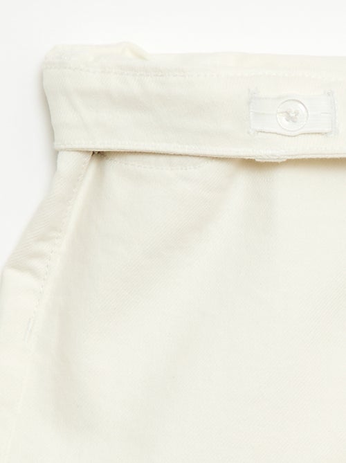 Denimshort met hoge taille - Kiabi