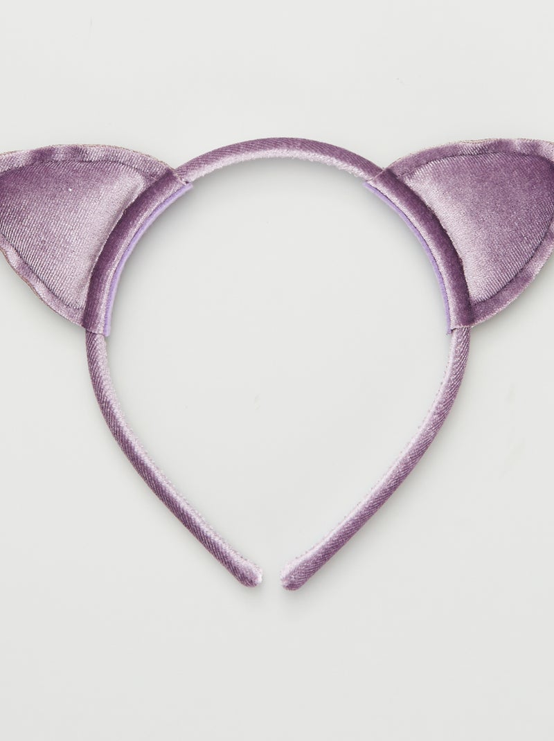 Diadeem met kattenoortjes kat - Kiabi