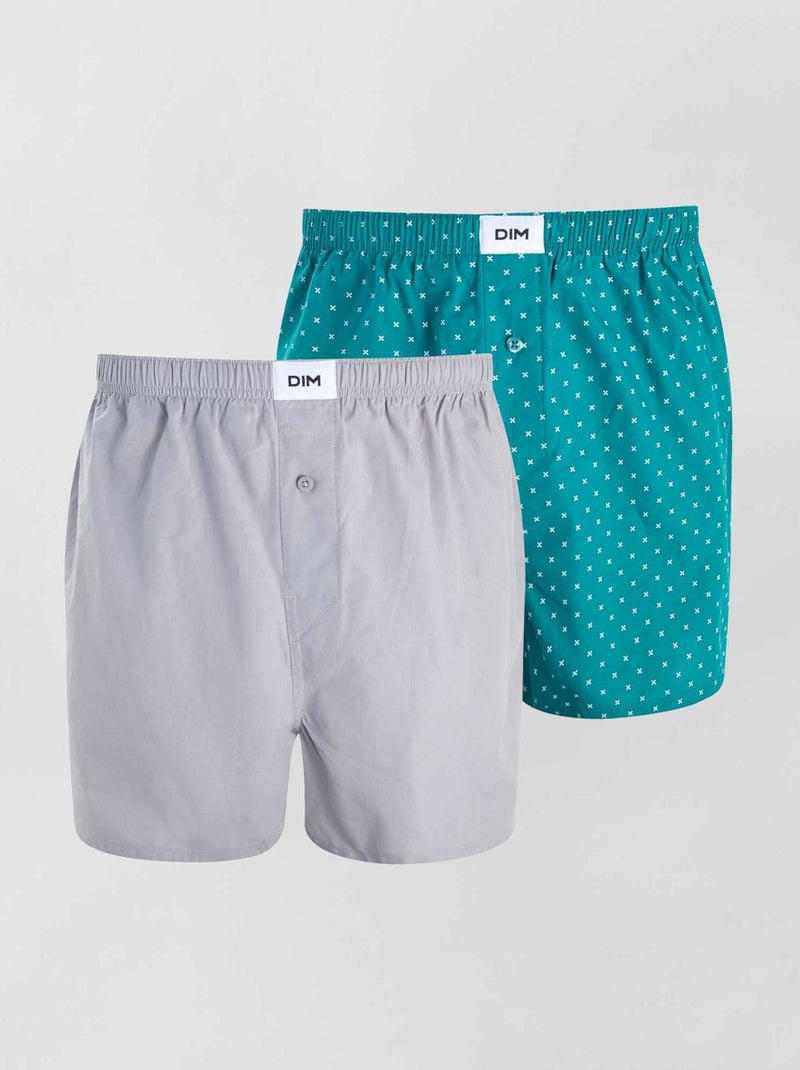 DIM - Setje met 2 boxershorts BIEGE - Kiabi