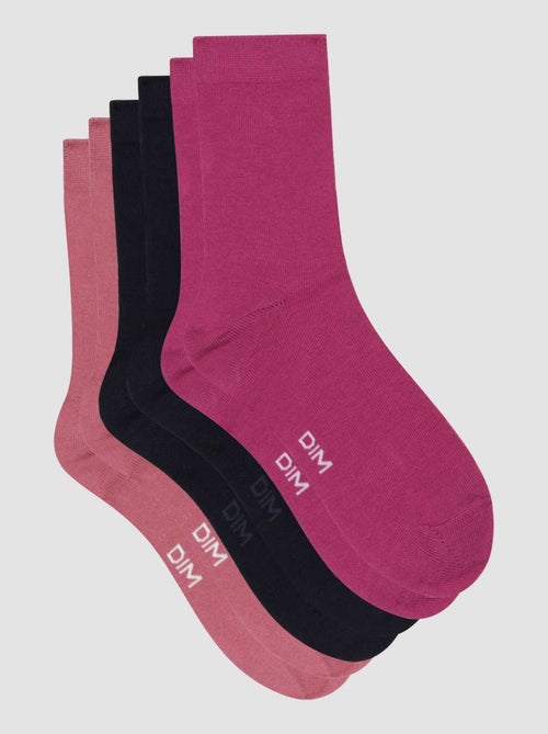 DIM - Setje met 3 paar sokken - Kiabi