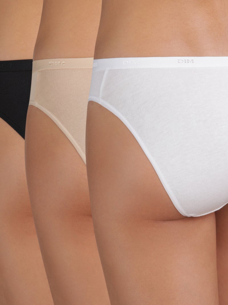 'DIM' - Setje met 3 slips WIT - Kiabi