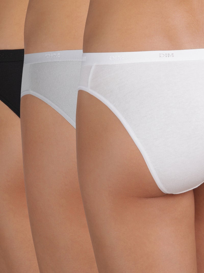 'DIM' - Setje met 3 slips ZWART - Kiabi