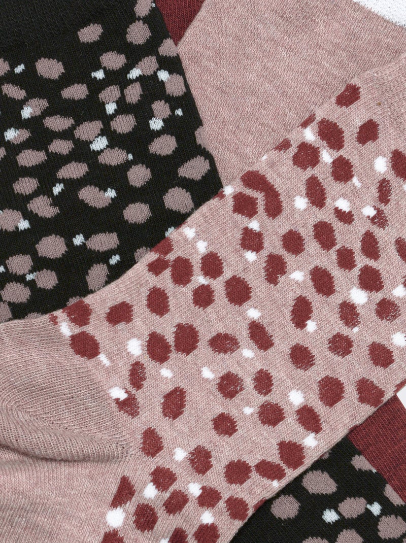 DIM | Setje met 4 paar sokken Rood - Kiabi