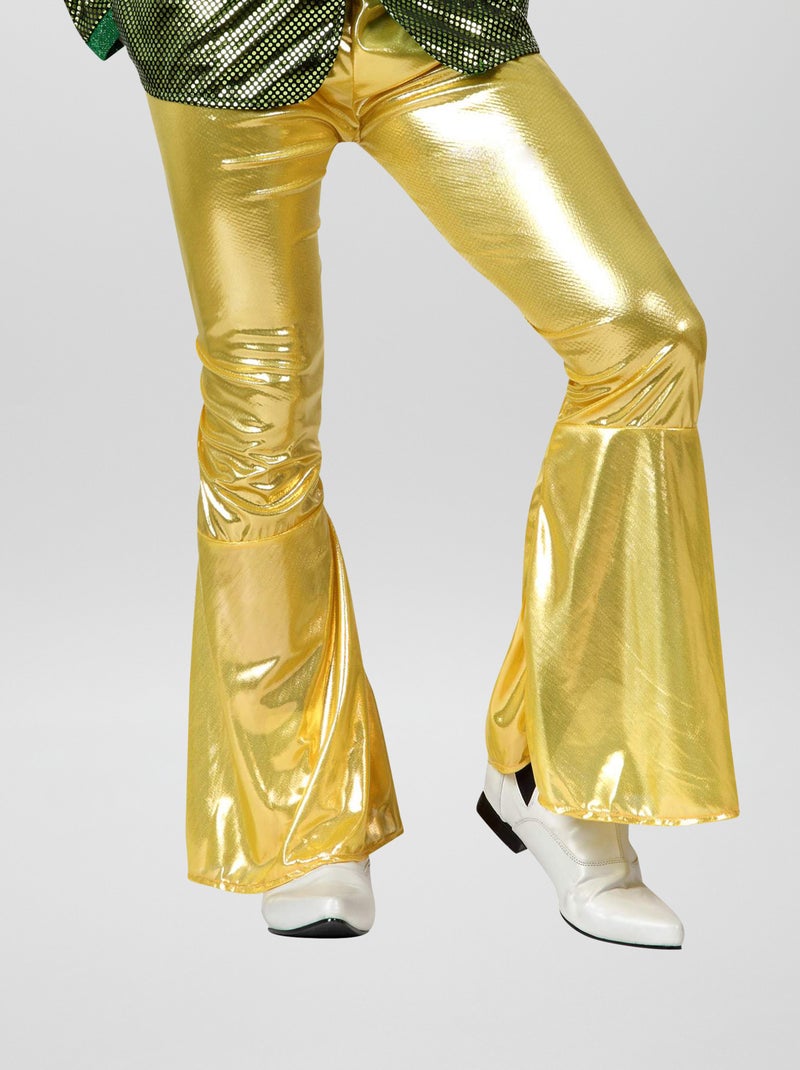 Disco verkleedkleding - Broek GEEL - Kiabi