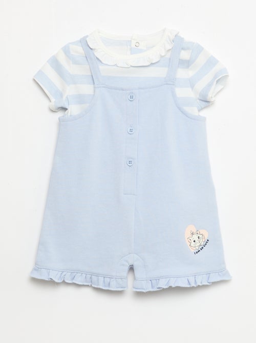 Disney 2-delige set - T-shirt + korte jumpsuit - Kiabi