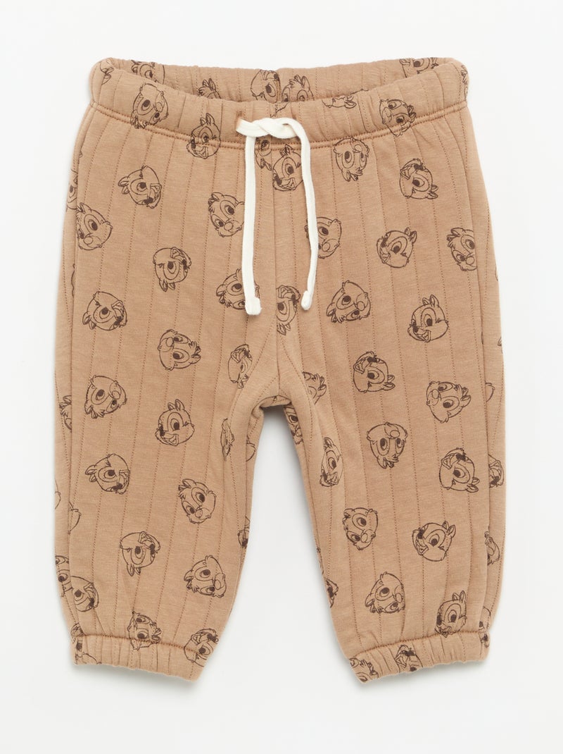 "Disney" 2-delige set: sweatshirt + broek Bruin - Kiabi