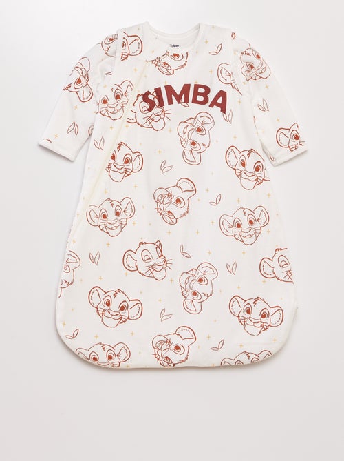 Disney-babyslaapzak met lange mouwen en Simba-print, TOG-waarde 2 - Kiabi