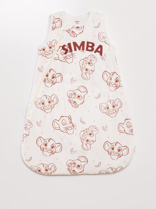 Disney-babyslaapzak met lange mouwen en Simba-print, TOG-waarde 2 - Kiabi