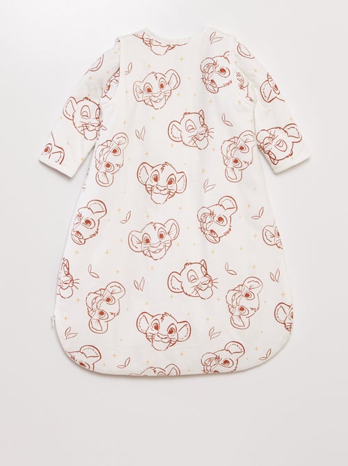 Disney-babyslaapzak met lange mouwen en Simba-print, TOG-waarde 2 - Kiabi