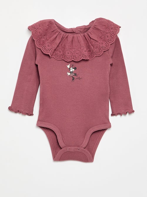 Disney-body met geborduurde kraag - Kiabi Disney-body met geborduurde kraag - Kiabi