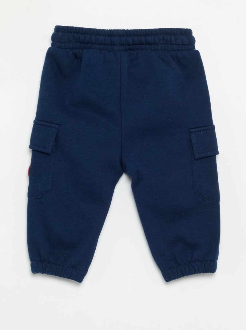 Disney-broek met cargozakken Blauw - Kiabi